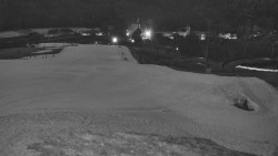 Horní část sjezdovky skiareálu Hlubočky