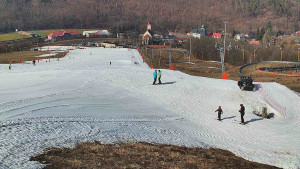 Skiareál Hlubočky - Horní část sjezdovky skiareálu Hlubočky - 3.3.2026 v 11:15 Skiareál Hlubočky - Horní část sjezdovky skiareálu Hlubočky - 3.3.2026 v 11:15