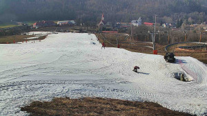 Skiareál Hlubočky - Horní část sjezdovky skiareálu Hlubočky - 3.3.2026 v 14:40 Skiareál Hlubočky - Horní část sjezdovky skiareálu Hlubočky - 3.3.2026 v 14:40