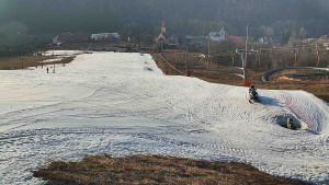 Skiareál Hlubočky - Horní část sjezdovky skiareálu Hlubočky - 3.3.2026 v 15:50 Skiareál Hlubočky - Horní část sjezdovky skiareálu Hlubočky - 3.3.2026 v 15:50