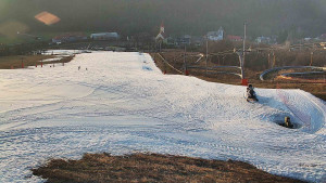 Skiareál Hlubočky - Horní část sjezdovky skiareálu Hlubočky - 3.3.2026 v 16:40 Skiareál Hlubočky - Horní část sjezdovky skiareálu Hlubočky - 3.3.2026 v 16:40
