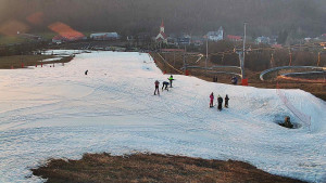 Skiareál Hlubočky - Horní část sjezdovky skiareálu Hlubočky - 3.3.2026 v 17:05 Skiareál Hlubočky - Horní část sjezdovky skiareálu Hlubočky - 3.3.2026 v 17:05