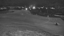 Horní část sjezdovky skiareálu Hlubočky