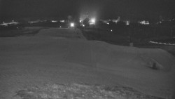 Horní část sjezdovky skiareálu Hlubočky