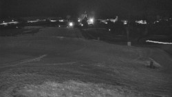 Horní část sjezdovky skiareálu Hlubočky