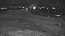 Horní část sjezdovky skiareálu Hlubočky