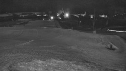 Horní část sjezdovky skiareálu Hlubočky