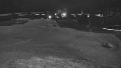 Horní část sjezdovky skiareálu Hlubočky