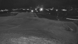 Horní část sjezdovky skiareálu Hlubočky