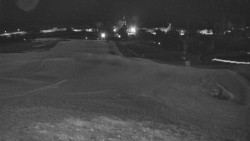 Horní část sjezdovky skiareálu Hlubočky