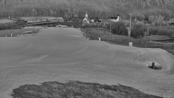 Horní část sjezdovky skiareálu Hlubočky