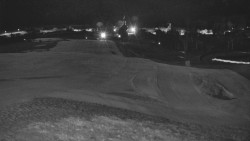 Horní část sjezdovky skiareálu Hlubočky