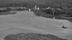 Horní část sjezdovky skiareálu Hlubočky