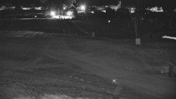 Horní část sjezdovky skiareálu Hlubočky