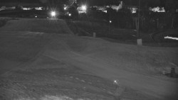 Horní část sjezdovky skiareálu Hlubočky