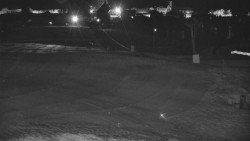 Horní část sjezdovky skiareálu Hlubočky