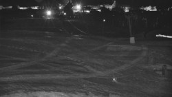 Horní část sjezdovky skiareálu Hlubočky