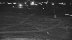 Horní část sjezdovky skiareálu Hlubočky