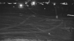 Horní část sjezdovky skiareálu Hlubočky