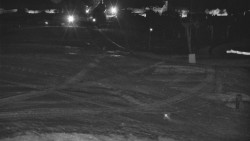 Horní část sjezdovky skiareálu Hlubočky