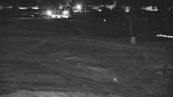 Horní část sjezdovky skiareálu Hlubočky