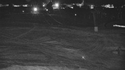 Horní část sjezdovky skiareálu Hlubočky