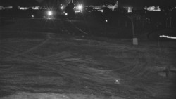 Horní část sjezdovky skiareálu Hlubočky