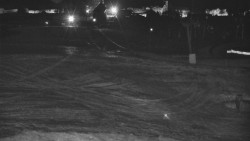 Horní část sjezdovky skiareálu Hlubočky