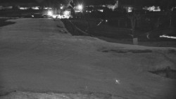 Horní část sjezdovky skiareálu Hlubočky