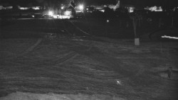 Horní část sjezdovky skiareálu Hlubočky