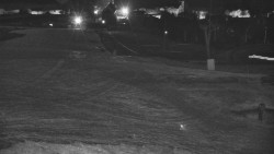 Horní část sjezdovky skiareálu Hlubočky