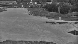 Horní část sjezdovky skiareálu Hlubočky