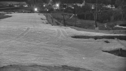 Horní část sjezdovky skiareálu Hlubočky