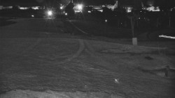 Horní část sjezdovky skiareálu Hlubočky