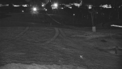 Horní část sjezdovky skiareálu Hlubočky