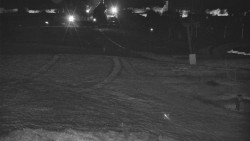 Horní část sjezdovky skiareálu Hlubočky