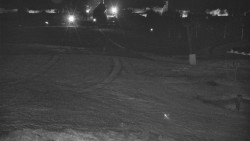 Horní část sjezdovky skiareálu Hlubočky