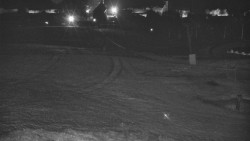 Horní část sjezdovky skiareálu Hlubočky