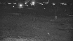 Horní část sjezdovky skiareálu Hlubočky