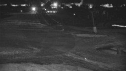 Horní část sjezdovky skiareálu Hlubočky