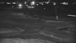 Horní část sjezdovky skiareálu Hlubočky