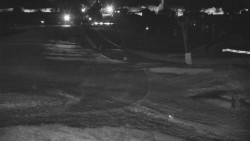 Horní část sjezdovky skiareálu Hlubočky