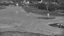 Horní část sjezdovky skiareálu Hlubočky