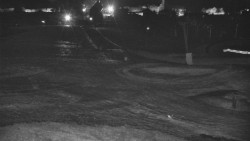 Horní část sjezdovky skiareálu Hlubočky