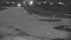 Horní část sjezdovky skiareálu Hlubočky