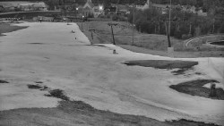 Horní část sjezdovky skiareálu Hlubočky