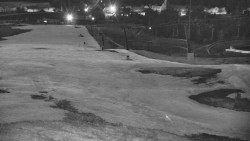 Horní část sjezdovky skiareálu Hlubočky