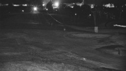 Horní část sjezdovky skiareálu Hlubočky