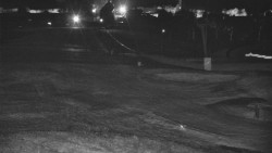 Horní část sjezdovky skiareálu Hlubočky