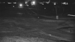 Horní část sjezdovky skiareálu Hlubočky